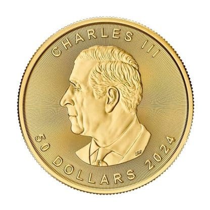 Canadian Gold Maple Leaf 1 oz 2024